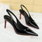 Red Sole Kitten Heels